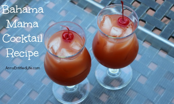 Made with 3 different rums, coffee liquor & fruit juice, this Bahama Ma...