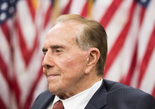 Today, we lost a proud native son and a father of statesmanship. Bob Dole was the picture of perseverance, bravery and integrity. May we always remember the example he set and seek to follow it. Thank you, Senator, for a life of service. Kansas is forever indebted. #ksleg