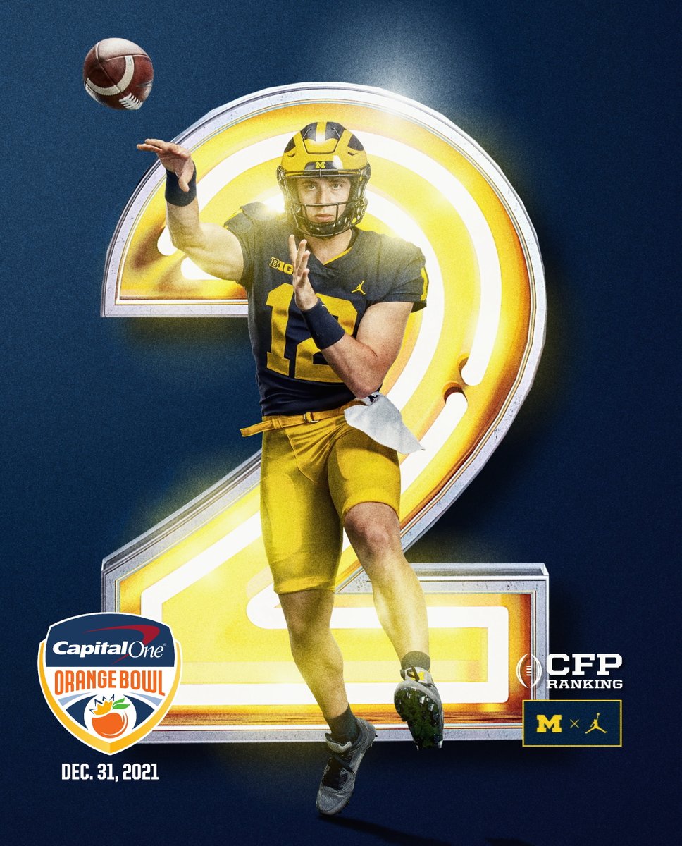 Miami here we come! 🍊

#GoBlue // <a href="/OrangeBowl/">Capital One Orange Bowl</a>