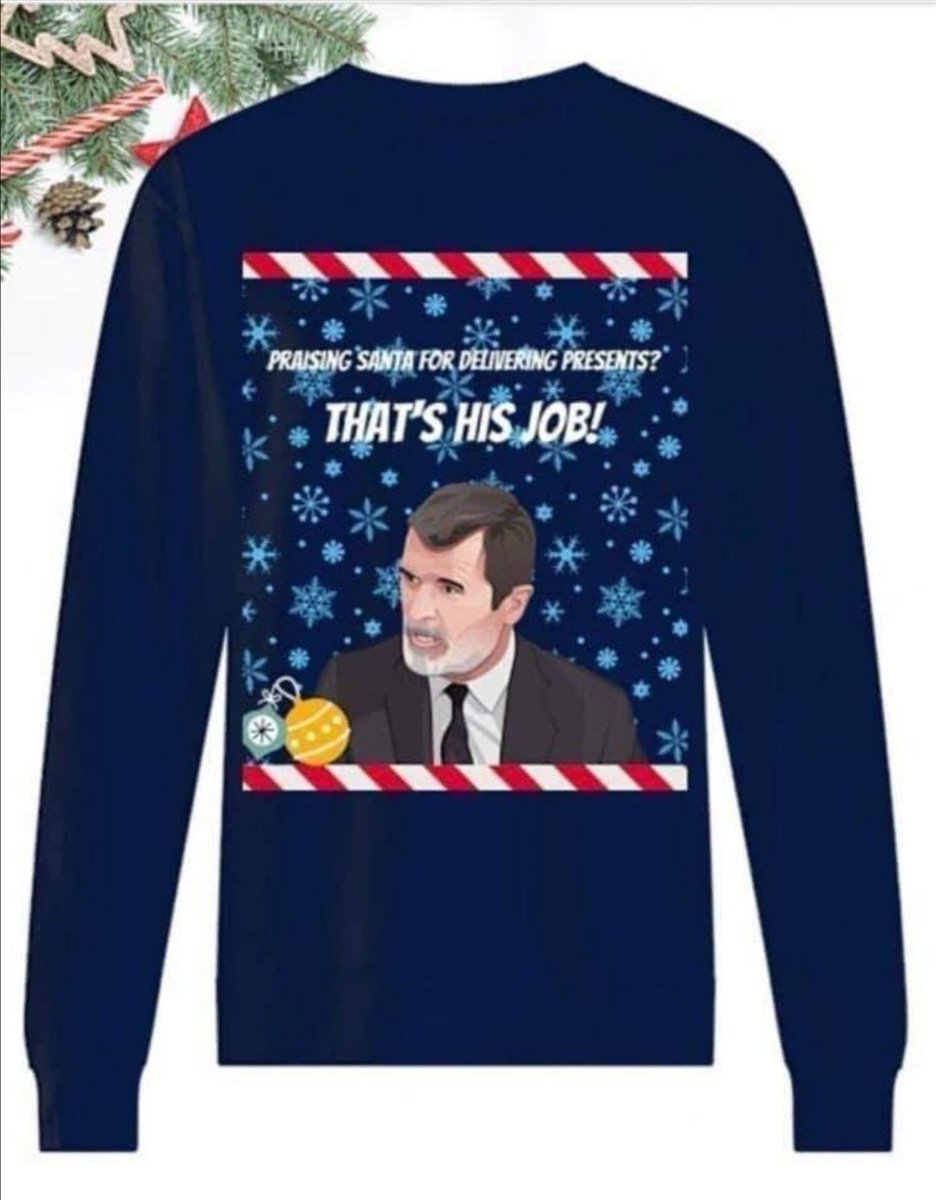 SteveMacLFC's tweet photo. @MicahRichards @GNev2 @Carra23 Xmas present sorted lads. #roykeane https://t.co/4BtnkI58M8