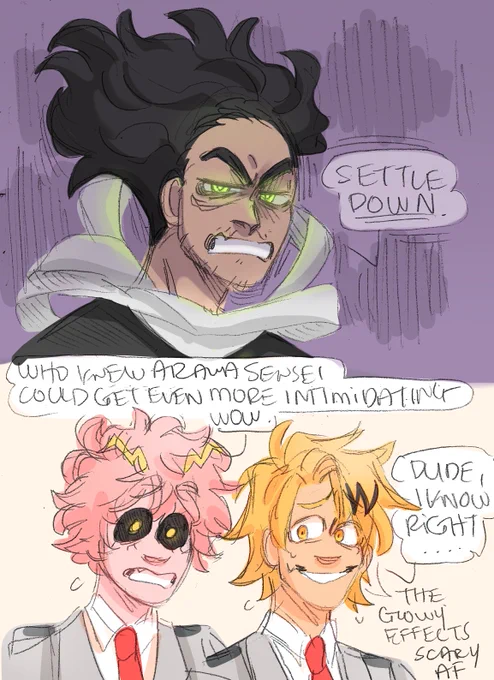 the results are in #eyeswap #aizawashouta #presentmic 