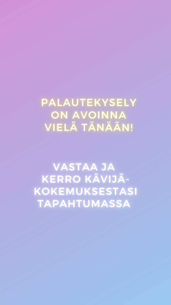 kummacon's tweet photo. Palautelomake on avoinna vielä tänään!

#Kummacon #Kummacon2021 #Oulu #SuomenConit

https://t.co/du48VeaePp https://t.co/tdwDsE01G8