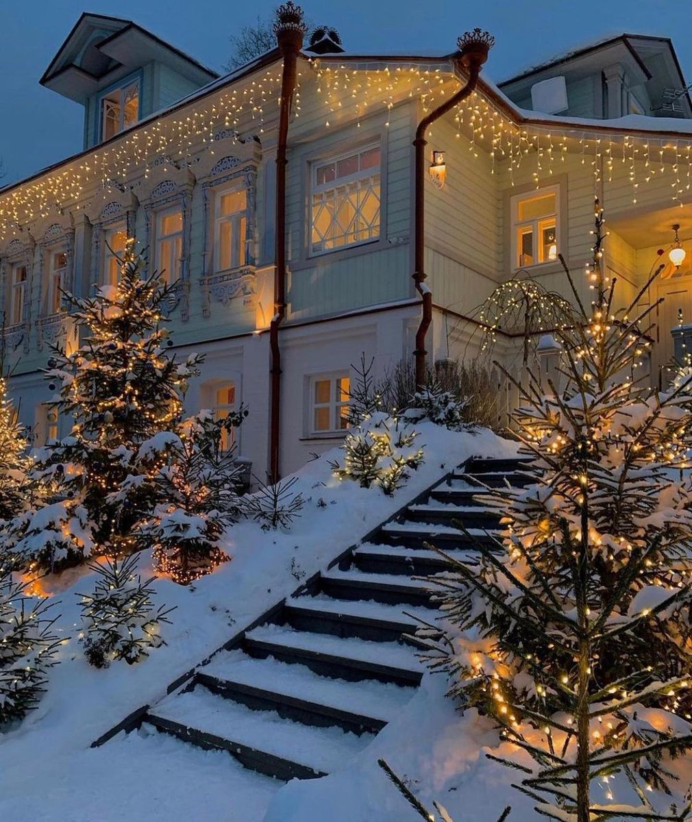 Winter wonderland 🌨🍸🕯❄☃️