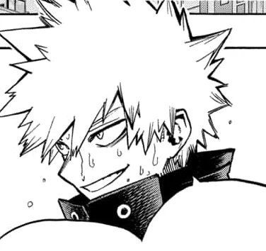 You make this boy fix his issues with Deku and he starts glowing in each chapter. 