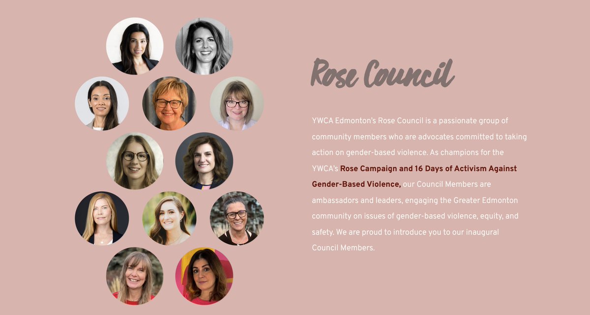 YWCAEdmonton's tweet image. A special thank you to @LilZen for being a part of our inaugural Rose Council. YWCA’s Rose Council is a passionate group of community members who are advocates committed to taking action on #GBV. Thank you for being champions for the #RoseCampaign, #16Days &amp;amp; YWCA Edmonton. #YWCA