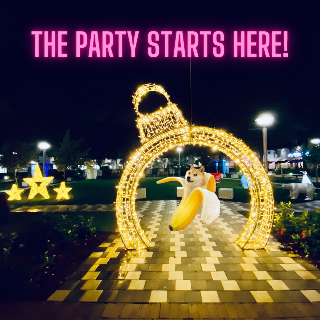 GaryLachance's tweet photo. Help us celebrate Dogecoin's 8th birthday with a magical moving Decentralized Dance Party through Miami's Design District! 

Dress To Impress and arrive at 8PM SHARP. Follow @DogeDisco social media for location updates! 
🐕✨🚀 

#ArtBasel #TheDDP #Dogecoin #DogeConsciousness https://t.co/Woe1yLZEVZ