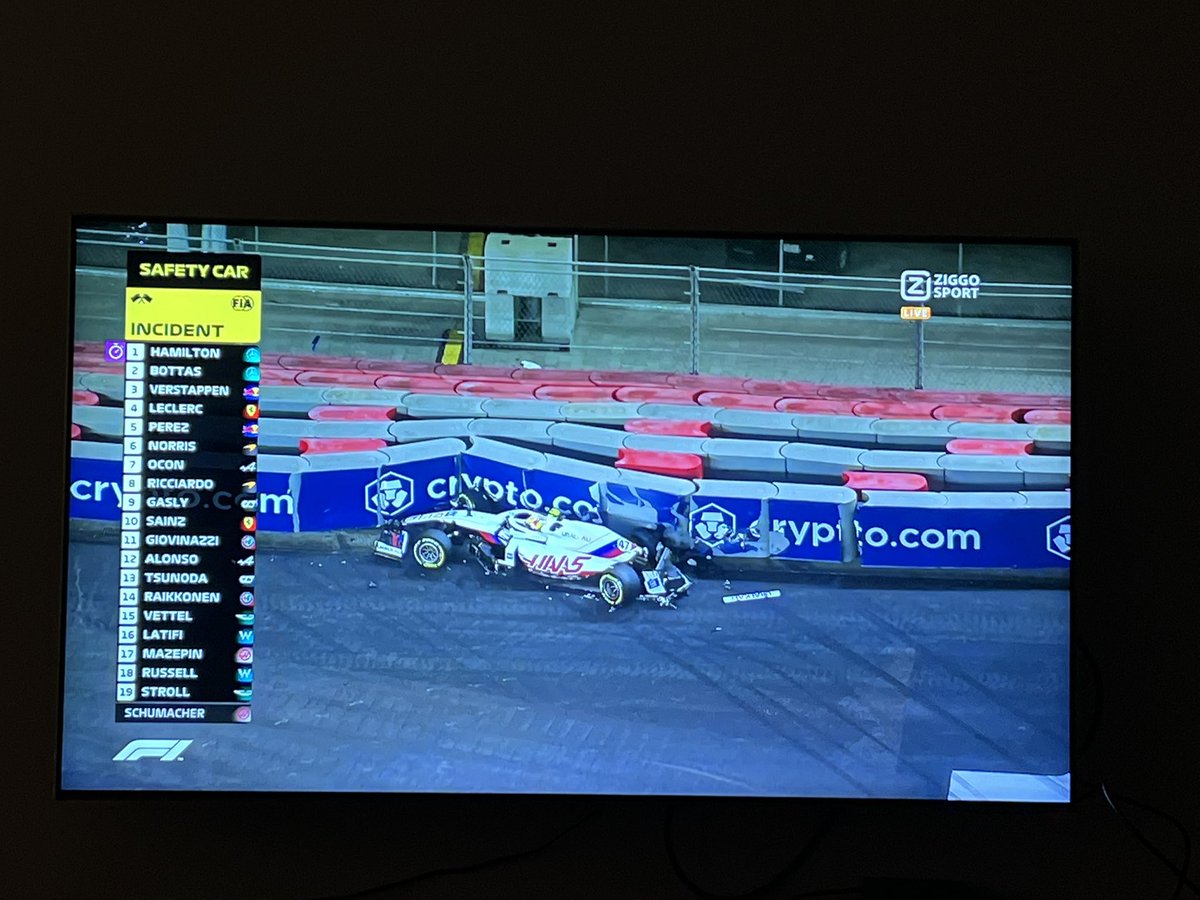 Toepasselijk… Crypto is dit weekend gecrashed :) #crypto #formula1 #schumacher