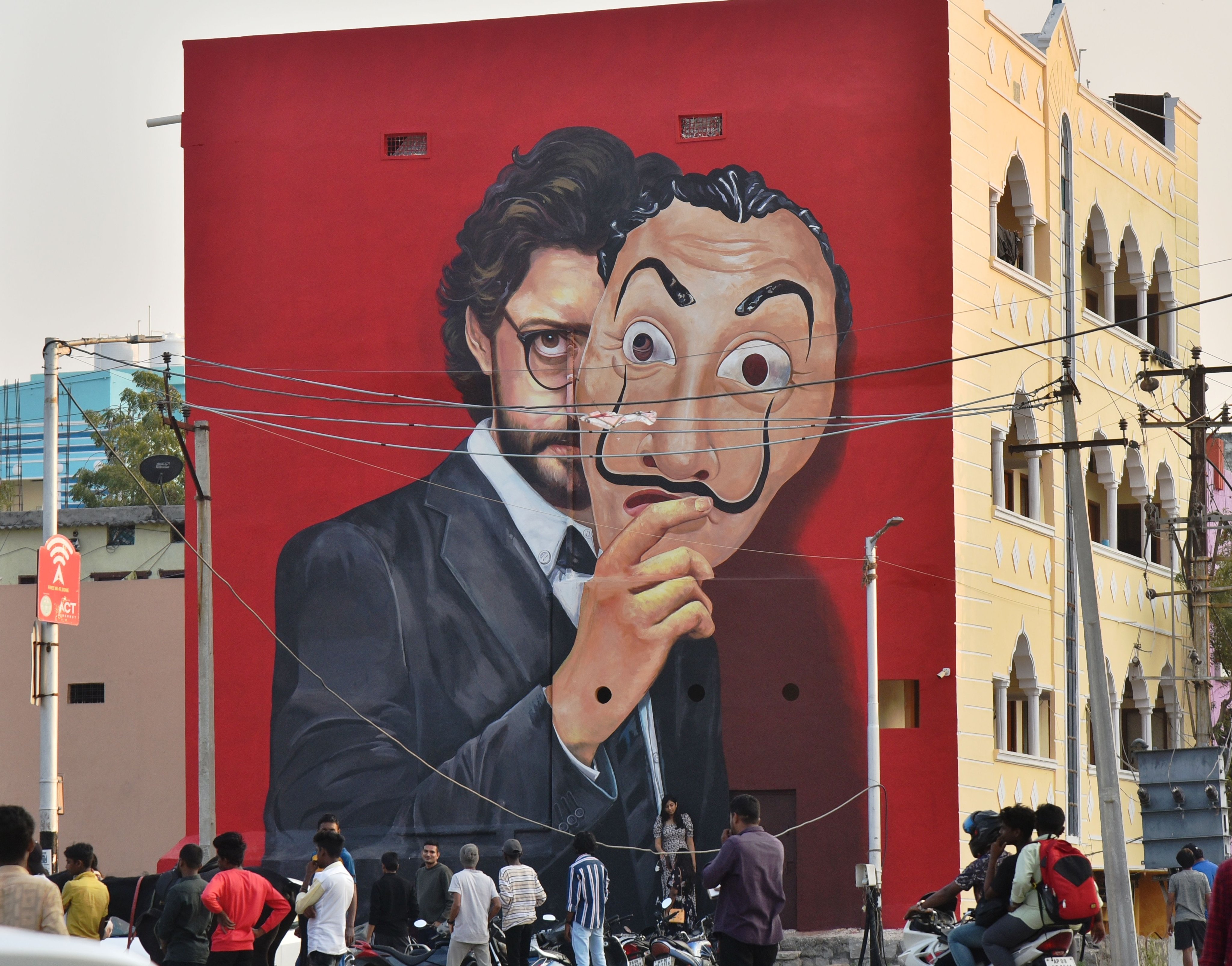 Money heist sale painting