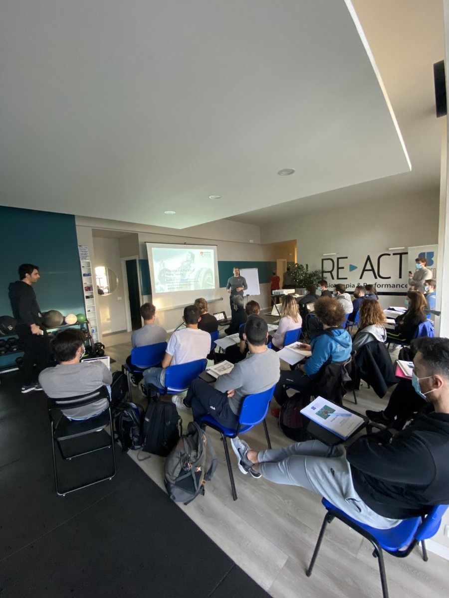 lucamae1987's tweet photo. Another fantastic "Strength and Power" course with @anthonyturneruk at ReAct - Fisioterapia and Performance (Bergamo -Italy) with a great group of physios and S&C
#physiotherapyappliedscience https://t.co/zVxPZfLAGa