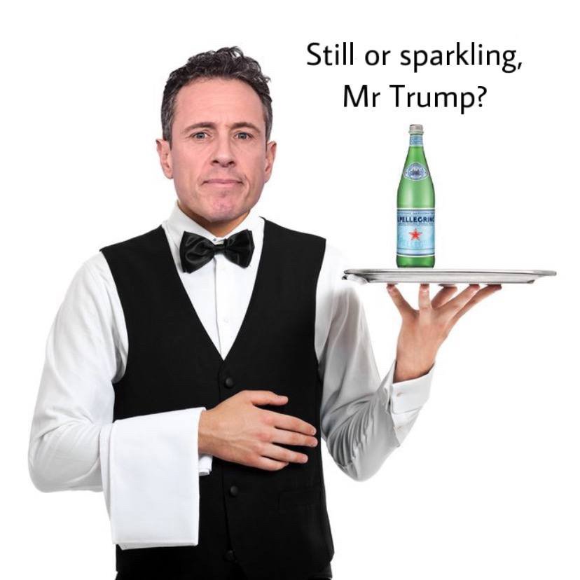 DarkGamerGirl6's tweet photo. Chris nabs new job after CNN firing #SuitsHim https://t.co/zZQsG08Pcv