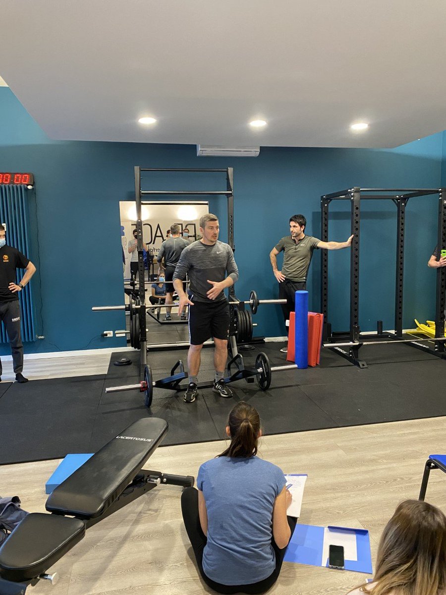 lucamae1987's tweet photo. Another fantastic "Strength and Power" course with @anthonyturneruk at ReAct - Fisioterapia and Performance (Bergamo -Italy) with a great group of physios and S&C
#physiotherapyappliedscience https://t.co/zVxPZfLAGa