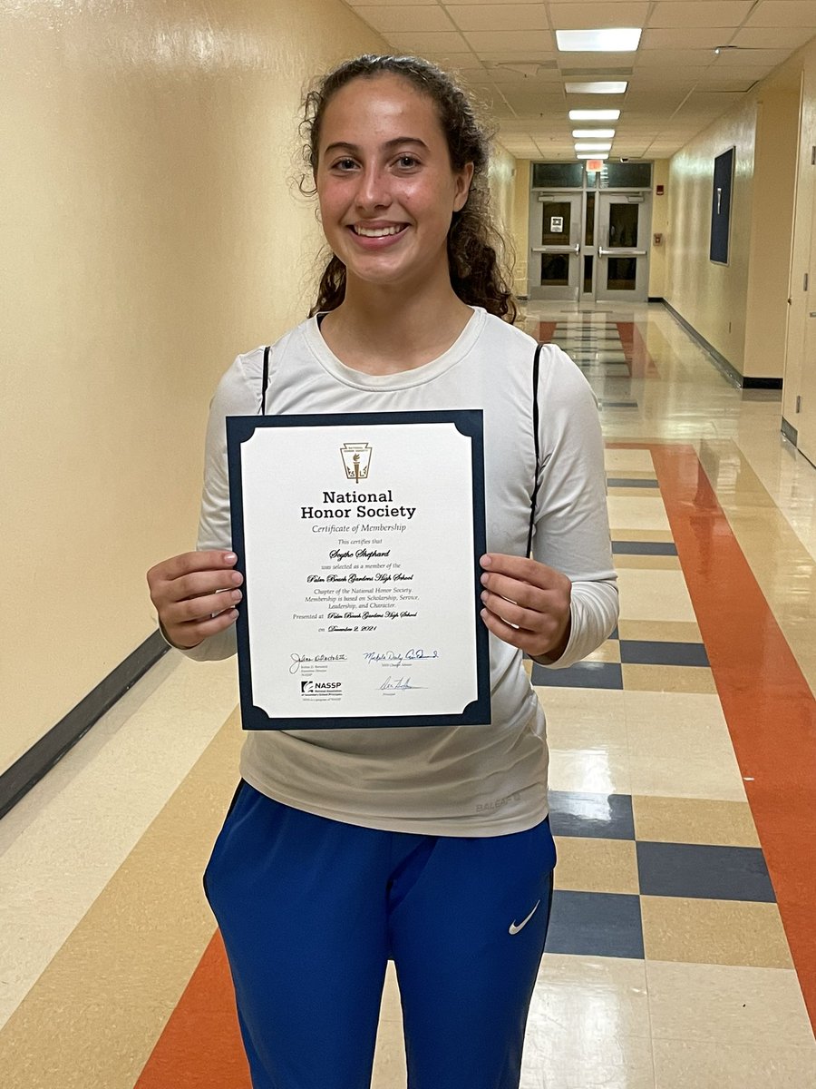 coachrlbrown1's tweet photo. Big congrats to Scythe Shephard on her National Honor Society induction https://t.co/AE8jnQhA8X