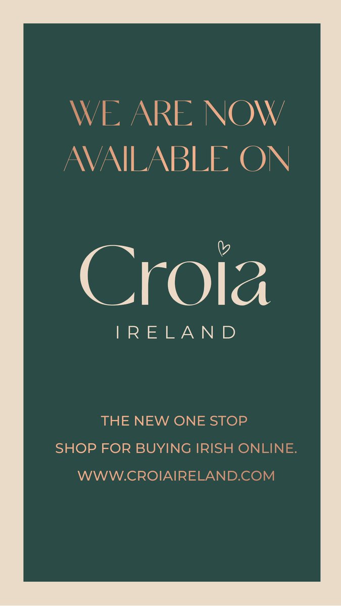 We are now available on croia Ireland
#irishgifts #irishskincare #irishbusiness #supportloca
l croiaireland.com/product/bee-ha…