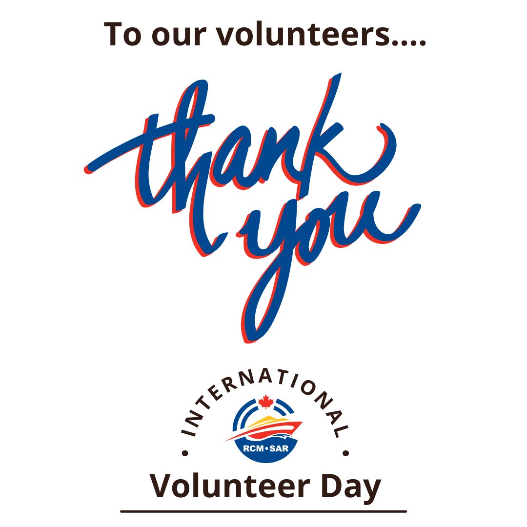 RCMSAR34's tweet photo. On #InternationalVolunteerDay we celebrate 960 #RCMSAR Volunteers who have assisted 371 people on the water and saved 92 lives in distress over the past 12 months.
  
#SARheros #rcmsarvolunteersrock #marinesearchandrescue #thankful #gratitude https://t.co/oqGeaZhanw