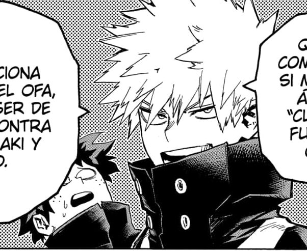 You make this boy fix his issues with Deku and he starts glowing in each chapter. 