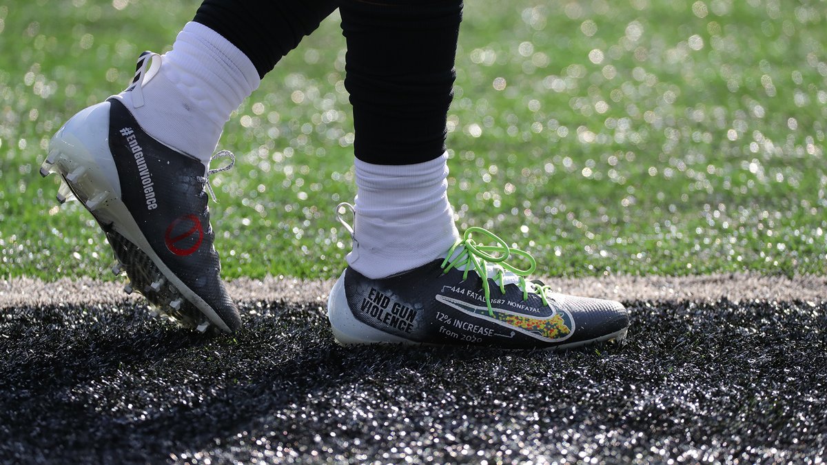 Eagles's tweet photo. Cleats for a cause
#MyCauseMyCleats https://t.co/kpN1XQH7Og