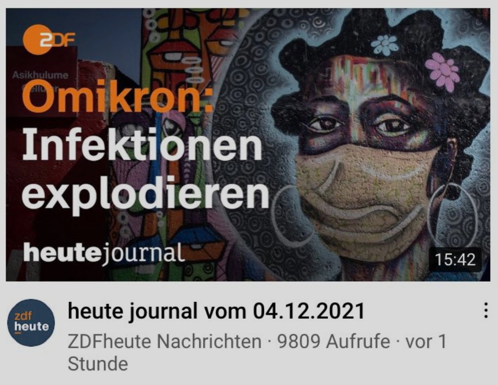 senolekrem's tweet photo. Schlagzeile 👇🏻 und Bild 👇🏻 stehen bei @ZDFheute sonst nie im Zusammenhang. 👉🏻 #Rassismus https://t.co/iaNult6nPa