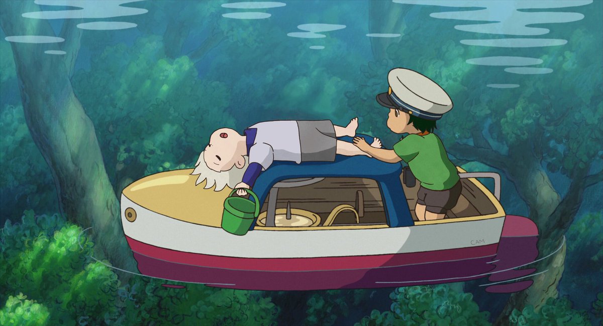 gon_enthusiast's tweet photo. here is ponyo killua and gon i made months ago lol https://t.co/pJhNRtU5lY