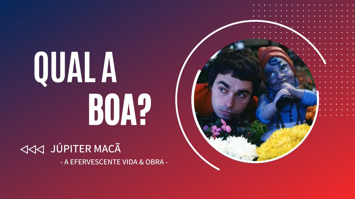 camiladiesel's tweet image. QUAL A BOA? | 496 páginas contam a história de Flávio Basso em "Júpiter Maçã: A Efervescente Vida &amp;amp; Obra". A biografia do “man” é recheada de entrevistas exclusivas concedidas aos autores, Cristiano Bastos e Pedro Brandt. Confira! youtu.be/ahrqjNO-Ceo