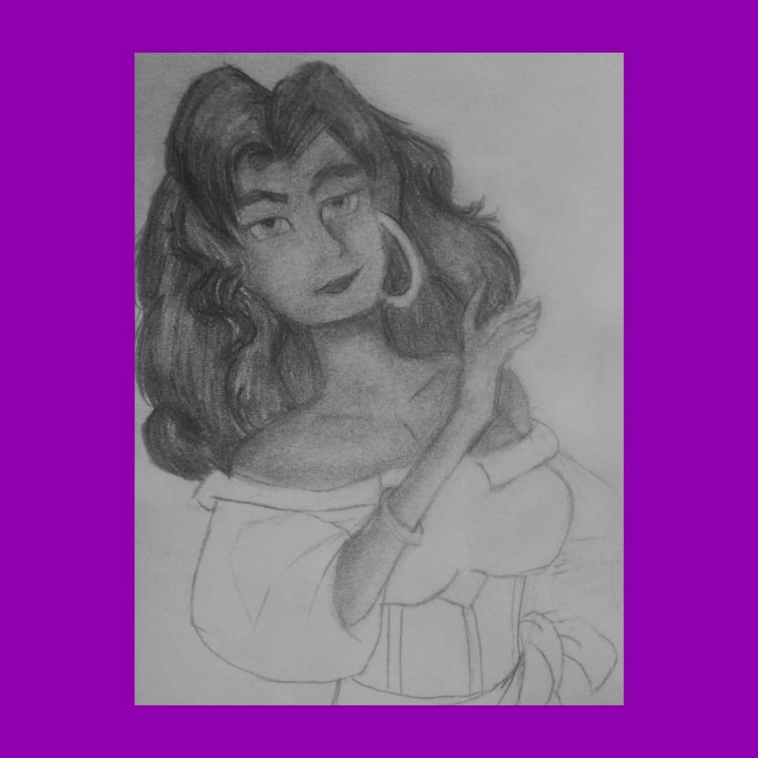 ArtistCanary's tweet photo. #Dibujo #drawings #esmeraldadisney #Esmeralda #Disney #disneycharacters #TheHunckbackofNotreDame  #cartoondrawing #cartoonstyle #creative #grafito #disneylover #ilustration #artist #artwork #artstudent #lapiz #lapizgrafito #edits #art #fanart #Amici21 #BTS #DisneyPlus #HBOMax https://t.co/aKUeVOlTaS
