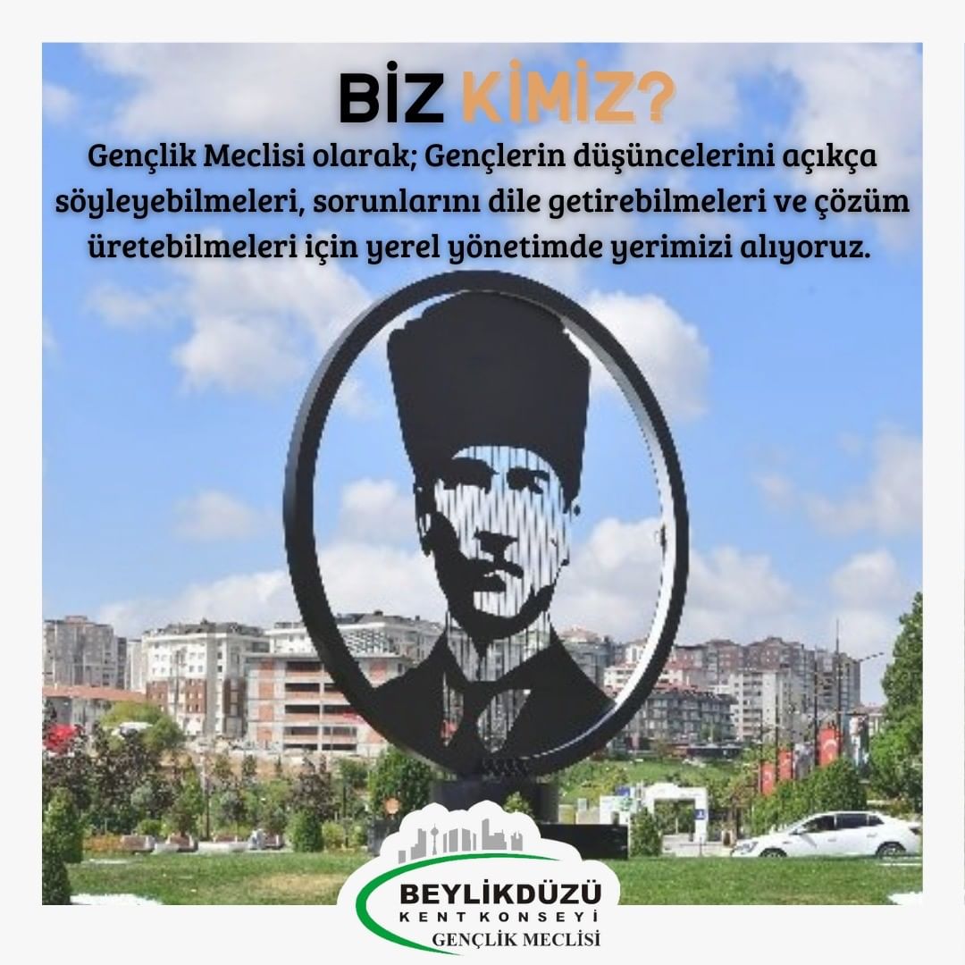 Gençlik Meclisi olarak; Gençlerin düşüncelerini açıkça söyleyebilmeleri, sorunlarını dile getirebilmeleri ve çözüm üretebilmeleri için yerel yönetimde yerimizi alıyoruz.

*Beylikdüzü Gençlik Meclisi, Beylikdüzü Kent Konseyi’nin alt meclisidir.

#beylikdüzü #beylikdüzükentkonseyi