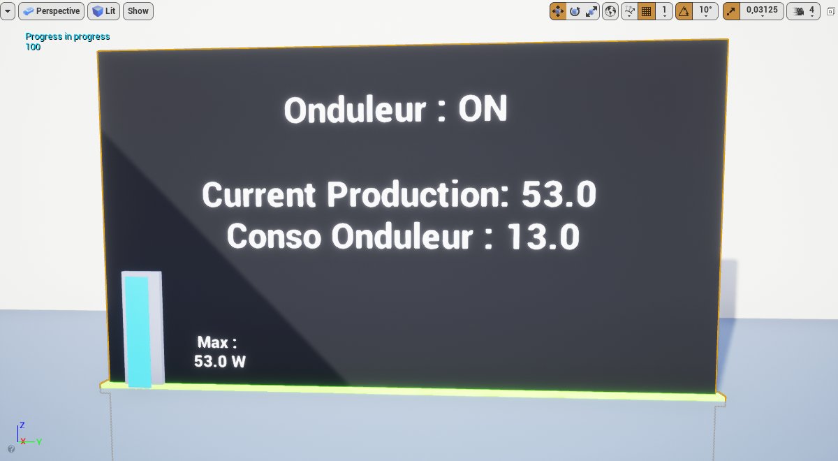 v3ryfr's tweet photo. Work on little project with my #solarpanels API on @UnrealEngine , weather sync in progress.
Add more soon ^^
#UE4Study #UnrealEngine4 #UnrealEngine #indiedev https://t.co/DLhtl5lgid
