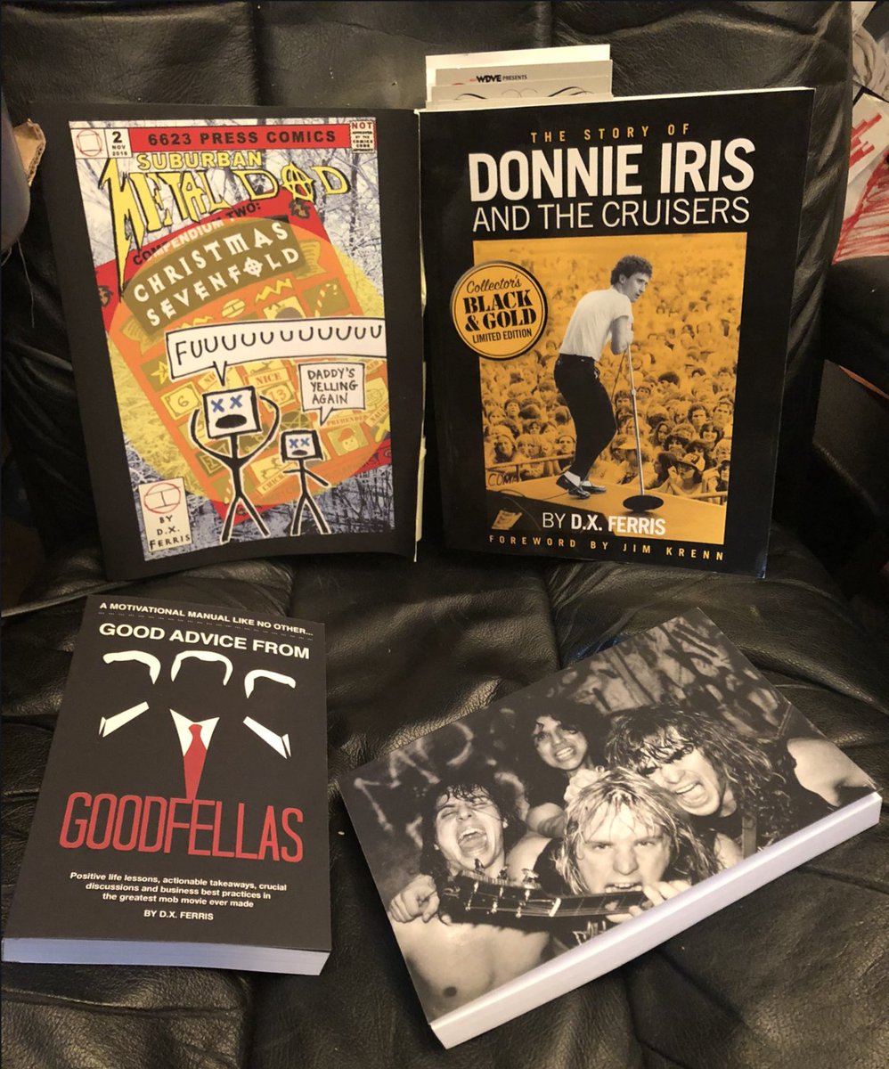 6623Press's tweet photo. You need holiday presents. Yr pals at 6623 have you covered. Our authors wrote books about Slayer, GoodFellas, the Beastie Boys, Donnie Iris, pro wrestling, Freemasonry, and Christmas itself. Available at select local retails. Shipping free at Amazon.

https://t.co/e4K8WMctZE https://t.co/4ybQ0jNyOn