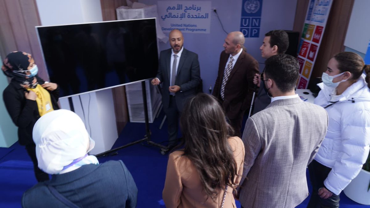 UNDPEgypt's tweet photo. Extraordinary presentations made today at “Differently Abled” by @UNDPEgypt assistive technologies incubated programs - #Dameg &amp; #Damg. Both #innovative #ATs are platforms &amp; tools aiding the accessibility &amp; inclusion of persons with disabilities #PWDs in 🇪🇬 #LNOB @MOSS_Egypt https://t.co/ph3ZNrGS7j