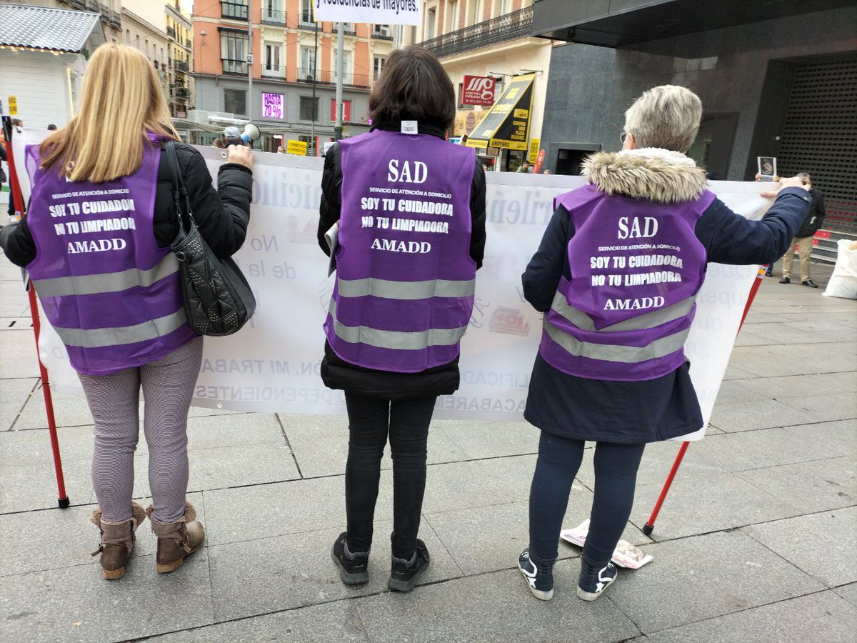 cgtzonasur's tweet photo. MADRID | Concentración en #Callao #Madrid, #4D Día Internacional de la Diversidad funcional.
Las trabajadoras del #SAD también en lucha. #AMADD
#SADEsencialesNuncaMasOlvidadas
#PorTodxs
#ParaTodxs
#XLaDignidadSocial https://t.co/vXRLmnsmgR