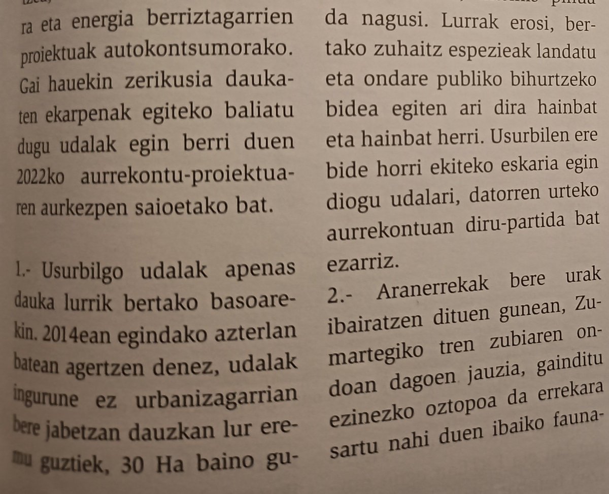 EguzkiEH's tweet photo. Usurbilgo Anerreka taldeak @usurbiludala ri eskaria egin dio lur sail publikoetan bertako zuhaitzak landa ditzan eta hortarako lur sailak handi ditzan.
🌳🌳🌳🌳Eutsi horri, hori da bidea!!💪💚
@BASOBIZIAKPLAT1
@AireBira
@noaua https://t.co/86wAqfMdnH