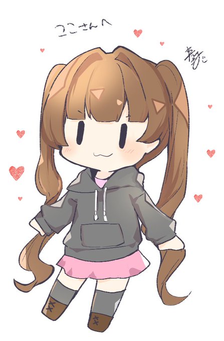 パーカーの女の子のtwitterイラスト検索結果