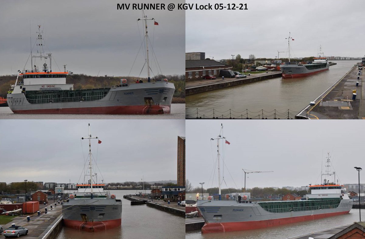 AJBC_1's tweet photo. For the first time in 4 1/2 years a #CargoShip is in the #RoyalDocks to unload cargo. RUNNER will be in #KGVLock for a few days.
I wonder if it is π
pre-positioning π?
More pics: https://t.co/zcimVaN0PV
#dlr_blog #RiverThames #PortofLondon #Shipping #WorkingDocks #London https://t.co/JUpAtDsc9v