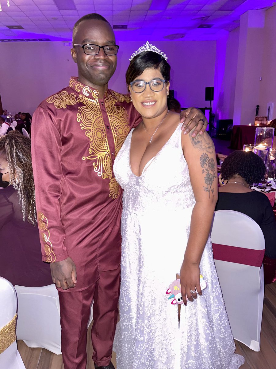 JustBeingTrey's tweet photo. FINALLY!!! Married to this beautiful lady. We had an amazing time last night ☺️🥰 Thanks for coming everybody!! We love y’all!! #married https://t.co/jVIYfrHasY