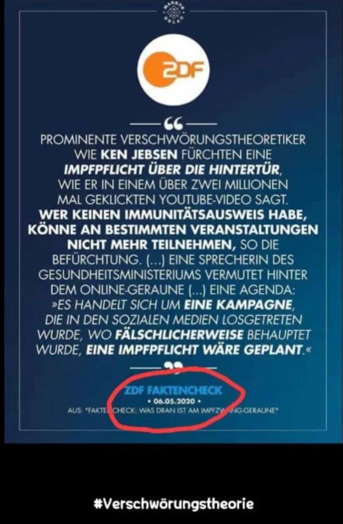 _Tacitus's tweet image. #coronaprotest

Verschwörer hassen diesen Trick.