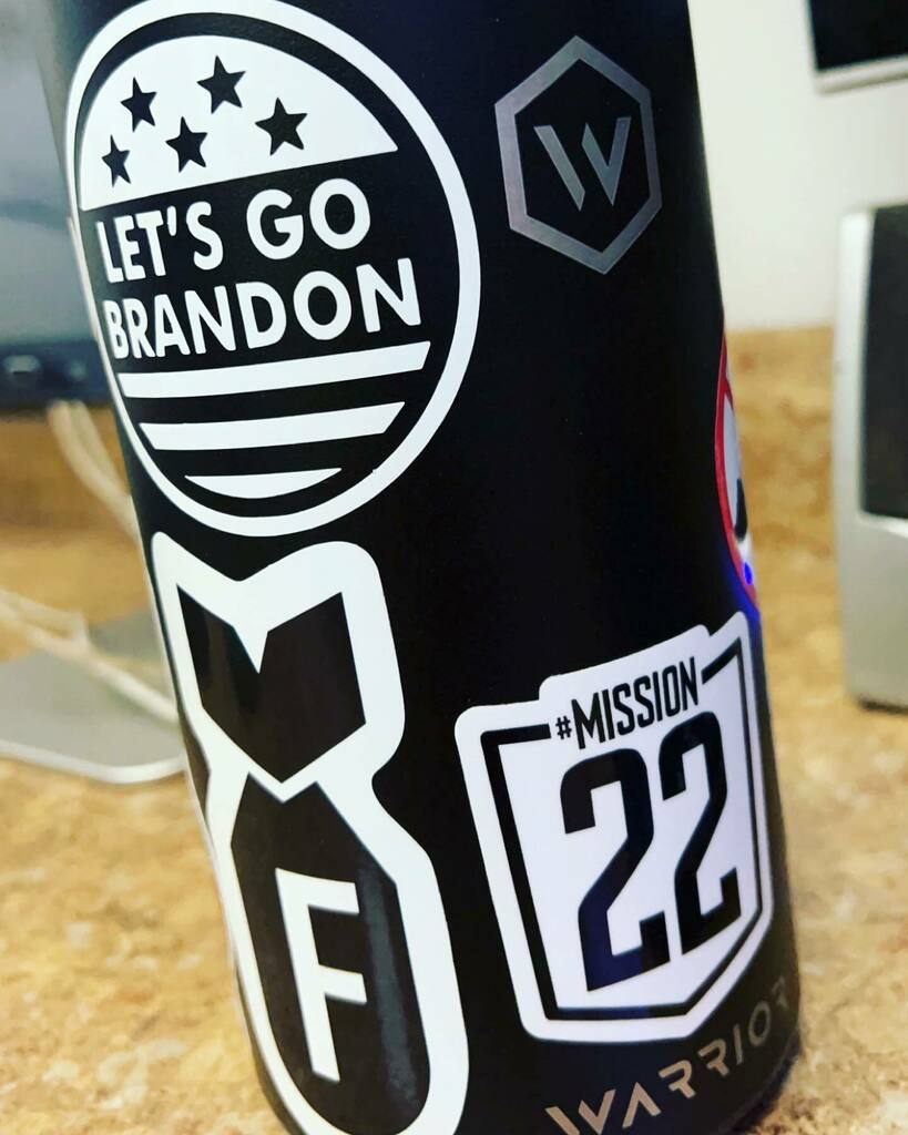 JRuffeOfficial's tweet photo. #lgbfjb #warriorflask #mission22 https://t.co/M6uX7hsRWb https://t.co/NP4hcrSM3n