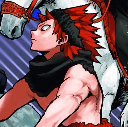 Ah, Kirishima also has piercings! :v 