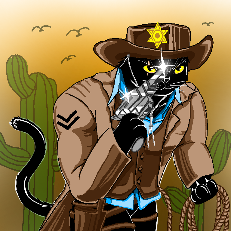 P KHEM🔥Cowboy​ DROP🔥
opensea.io/assets/matic/0…
P Khem is a stray black cat, so he makes every fighting to look after himself. He does all the work in order to get money. He made more than 100 different occupations.
#NFT #NFTcommuity #NFTTHAILAND #nftpolygon