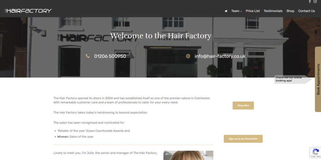 New post (The Hair Factory) has been published on DVH Design - dvhdesign.co.uk/portfolio-item…