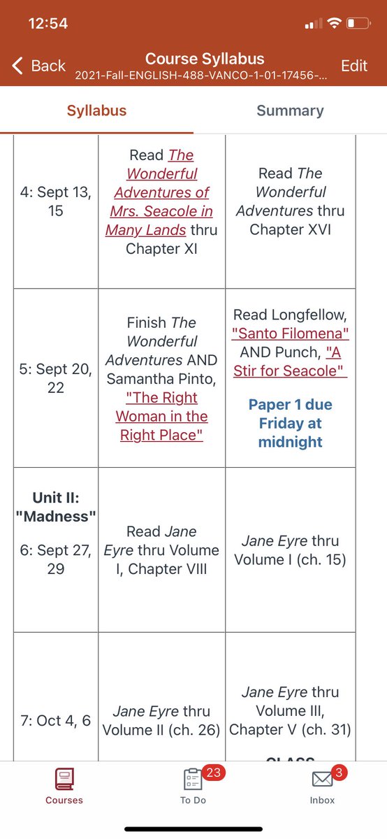 chelskopp's tweet photo. Posting my fall VicLit syllabus to honor the transformative work of @V21collective @UndiscVC @ronjaunee @amyrwong @TheAliciaJean who made it possible. Special shout-out to @deephomework for your help! #undiscipliningvictorianstudies https://t.co/pbHR59G9GW