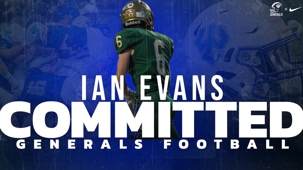 ian_evans12's tweet photo. Super excited to announce that I have committed to Washington and Lee University! @Generals_Fball https://t.co/9zeSN3jcFO