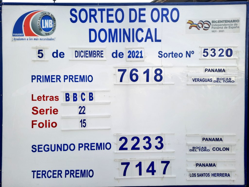 Lotería Nacional Pmá tweet media