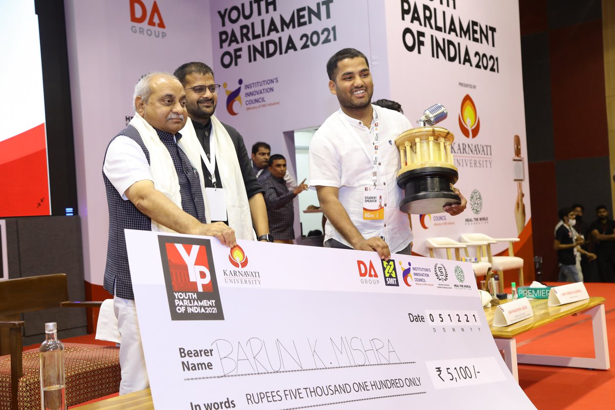 Youth ParliamentOf India - a dialogue of Democracy tweet media