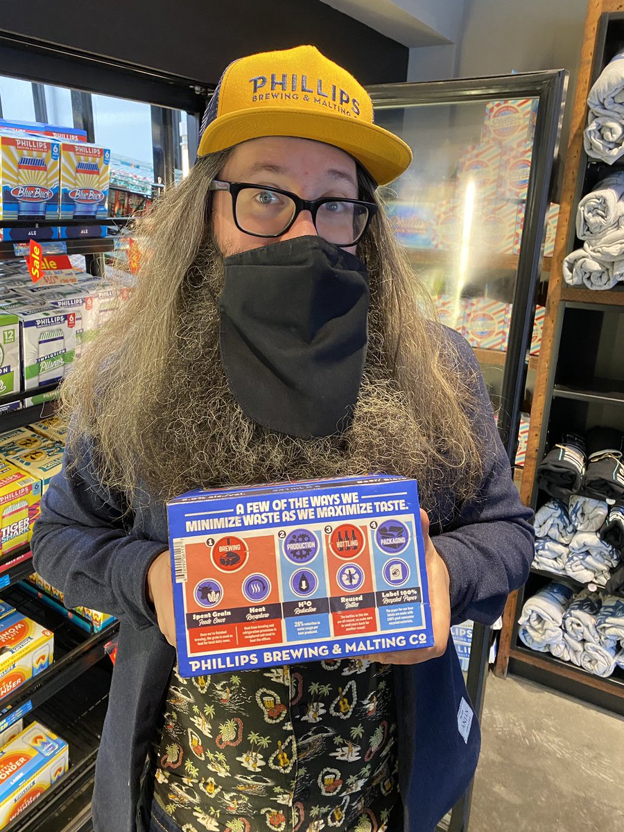 My favourite brewery has been secretly leading the industry in their sustainability efforts and have just started to brag about it… on the bottom of their 6 packs. 😅

<a href="/phillipsbeer/">Phillips Beer</a>