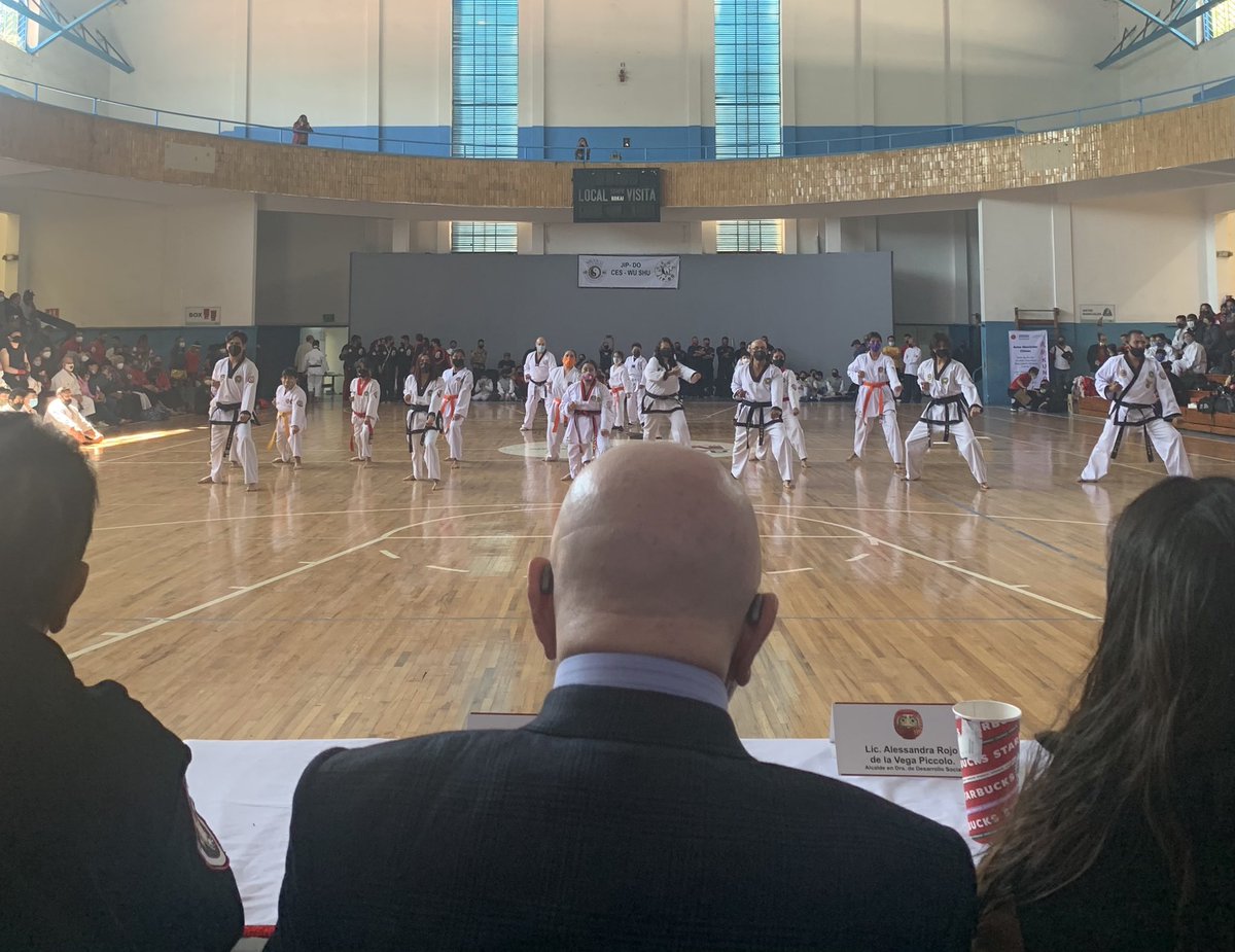 mondragonykalb's tweet photo. Es un honor para mi participar en el Gran  Festival de las #ArtesMarciales en el Deportivo #PlanSexenal. Mi agradecimiento profundo por este reconocimiento. #PlanSexenal #Taekwondo #Karate #LimaLama #KungFu #Shifu #Taechi #Ninjutsu #KingBoxing https://t.co/EP3nmTzBZC