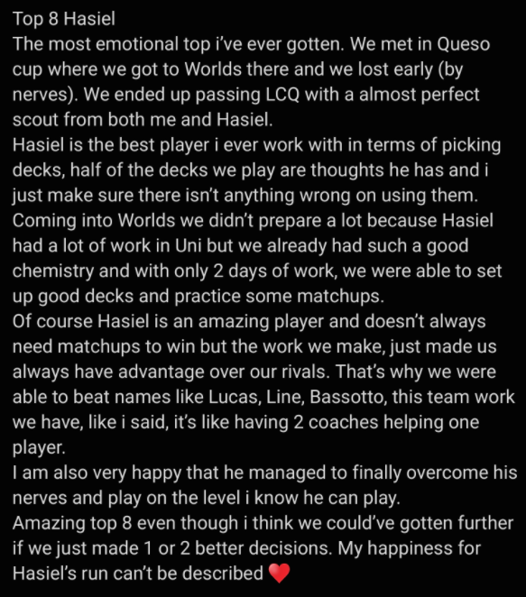 xJebuz's tweet photo. Sorry for my bad English.
The best group of players i ever worked with.
Thanks @Vitor75u @Hasiel19_CR @Surg_Ts @hazard003_  , proud of all of you 🧙‍♂️👬.
Thanks @MasterCR_ for being the best analyst in the World ❤️

I don't know what 2022 holds for me, but i will never give up! https://t.co/hDiCBW4jJD