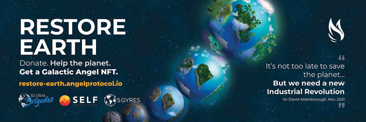 BetterDotGiving's tweet image. All you amazing Angels have now donated over $100K to Restore Earth: restore-earth.angelprotocol.io

By Angels, we mean GALACTIC Angels. Everyone who donated over 100 UST receives a special Galactic Angel airdrop 💝 @galactic_punks

We ask you to keep sharing, re-posting, and DONATING‼️