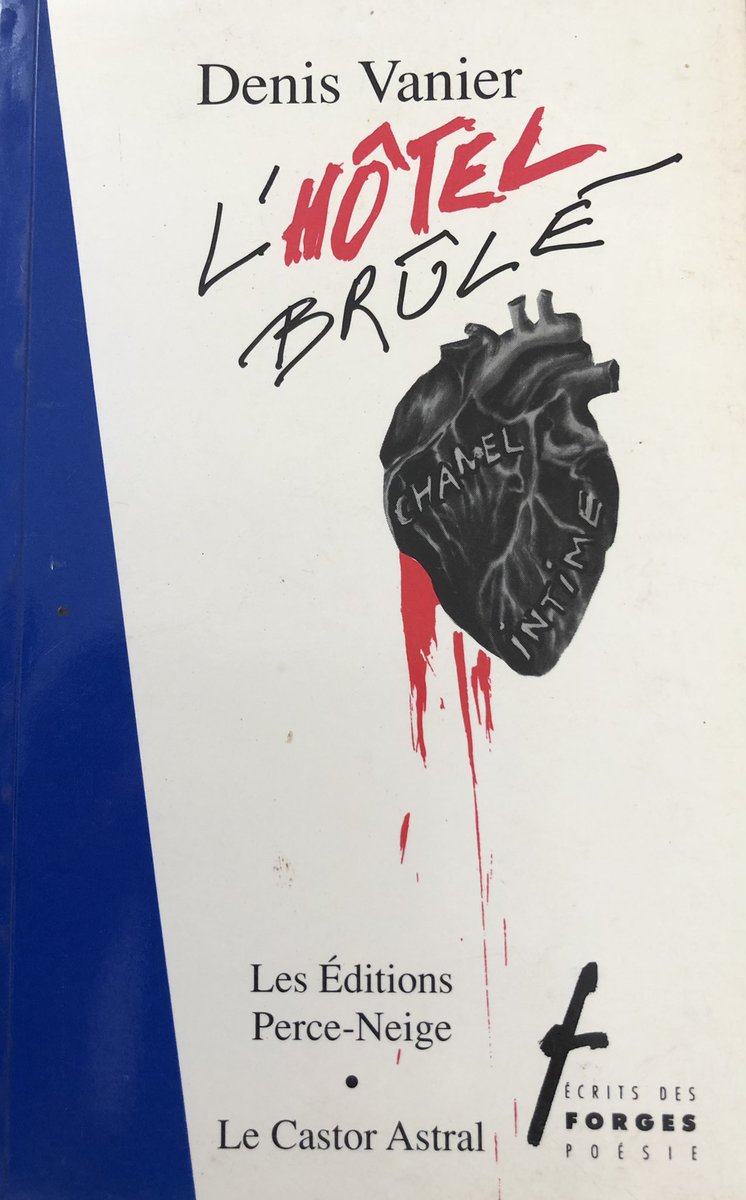 DenisVanier's tweet photo. Clin d’œil de Denis Vanier à Pierre Foglia dans son recueil « L’hôtel brûlé », publié en 1992. https://t.co/R8FNh2fyHa