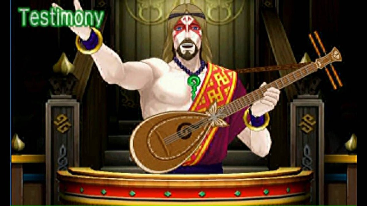 AAcharasDaily's tweet photo. Today’s daily Ace Attorney character is Pees'lubn Andistan'dhin! https://t.co/KAjDFzGVFo