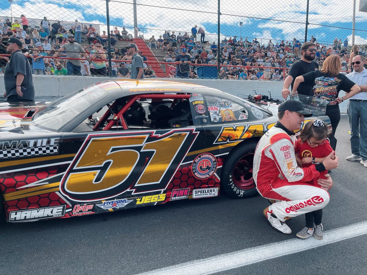 StephenNasse's tweet photo. It’s time everyone. We are strapping in in the 51 Machine..
LET’S GO #NasseNation!
https://t.co/zJMJc5RANe
@BremboBrakes
@EarnestPerform
@SRIPerformance
@KSPgear
@JEGSPerformance @FiveStarBodies @HamkeRacecars #WABAM
#DeepSouthCranes #PinkCarbs
#StephenNasse #SnowballDerby https://t.co/Jrm7CDnYT6