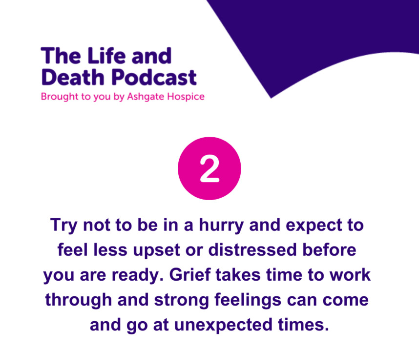 Ashgate_Hospice's tweet photo. This week we’re supporting @goodgrieftrust as it’s #NGAW21. Our podcast will really help you to understand that ‘it’s ok to be sad'. 
Simon also shares his ‘top tips for coping with grief around Christmas’.
Listen to the podcast here  👉  https://t.co/NQajHyURci
@hospiceuk https://t.co/sY4C7u6lvr